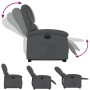 Sillón reclinable elevable eléctrico de cuero sintético gris de , Sillones - Ref: Foro24-3204243, Precio: 325,59 €, Descuento: %