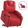 Sillón elevable eléctrico cuero artificial rojo de , Sillones - Ref: Foro24-3204449, Precio: 344,99 €, Descuento: %