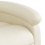 Electric lifting massage chair cream synthetic leather by , Armchairs - Ref: Foro24-3204248, Price: 333,77 €, Discount: %