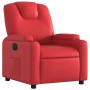 Sillón reclinable eléctrico de cuero sintético rojo de , Sillones - Ref: Foro24-3204421, Precio: 264,82 €, Descuento: %