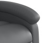 Sillón reclinable elevable cuero artificial gris de , Sillones - Ref: Foro24-3204229, Precio: 285,14 €, Descuento: %