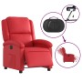 Sillón reclinable eléctrico de cuero sintético rojo de , Sillones - Ref: Foro24-3204217, Precio: 265,99 €, Descuento: %