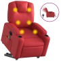 Red artificial leather electric lift majesty chair by , Armchairs - Ref: Foro24-3204456, Price: 336,66 €, Discount: %