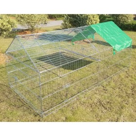 @Pet Luxuriöser XL-Gartenkäfig aus Metall für Haustiere von @Pet, Haustier-Laufstall - Ref: Foro24-423373, Preis: 136,99 €, R...