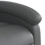 Sillón reclinable de masaje de pie cuero artificial gris de , Sillones - Ref: Foro24-3204236, Precio: 283,45 €, Descuento: %