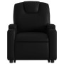 Black Artificial Leather Foot Massage Recliner by , Armchairs - Ref: Foro24-3204437, Price: 288,65 €, Discount: %