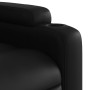 Black Artificial Leather Foot Massage Recliner by , Armchairs - Ref: Foro24-3204437, Price: 288,65 €, Discount: %