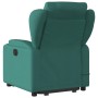 Electric massage chair with adjustable recliner, dark green fabric by , Armchairs - Ref: Foro24-3204524, Price: 339,99 €, Dis...