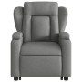 Sillón eléctrico reclinable elevable de tela gris oscuro de , Sillones - Ref: Foro24-3204507, Precio: 317,63 €, Descuento: %