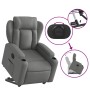 Dark Gray Fabric Electric Liftable Recliner Chair by , Armchairs - Ref: Foro24-3204507, Price: 359,10 €, Discount: %