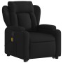 Sillón reclinable de masaje elevable tela negro de , Sillones - Ref: Foro24-3204496, Precio: 282,41 €, Descuento: %