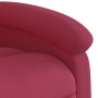 Red velvet liftable reclining massage chair by , Armchairs - Ref: Foro24-3204338, Price: 327,86 €, Discount: %