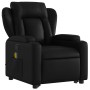 Sillón reclinable de masaje de pie cuero artificial negro de , Sillones - Ref: Foro24-3204551, Precio: 300,32 €, Descuento: %