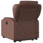 Sillón reclinable de masaje de pie de cuero sintético marrón de , Sillones - Ref: Foro24-3204553, Precio: 312,74 €, Descuento: %