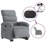 Sillón de masaje eléctrico reclinable elevable tela gris claro de , Sillones - Ref: Foro24-3204014, Precio: 311,45 €, Descuen...