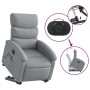 Sillón de masaje eléctrico reclinable elevable tela gris claro de , Sillones - Ref: Foro24-3204014, Precio: 311,45 €, Descuen...