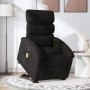 Sillón de masaje eléctrico reclinable elevable tela negro de , Sillones - Ref: Foro24-3204016, Precio: 318,12 €, Descuento: %