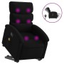 Black Fabric Liftable Reclining Electric Massage Chair by , Armchairs - Ref: Foro24-3204016, Price: 304,91 €, Discount: %