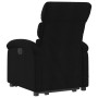 Sillón de masaje eléctrico reclinable elevable tela negro de , Sillones - Ref: Foro24-3204016, Precio: 318,12 €, Descuento: %