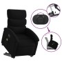 Sillón de masaje eléctrico reclinable elevable tela negro de , Sillones - Ref: Foro24-3204016, Precio: 318,12 €, Descuento: %