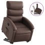 Sillón reclinable elevable cuero sintético marrón de , Sillones - Ref: Foro24-3204042, Precio: 249,33 €, Descuento: %