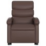 Brown synthetic leather lift-up recliner by , Armchairs - Ref: Foro24-3204042, Price: 249,33 €, Discount: %