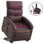 Brown Faux Leather Foot Massage Recliner by , Armchairs - Ref: Foro24-3204049, Price: 269,78 €, Discount: %