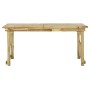 Wooden garden table 160x79x75 cm by vidaXL, Garden tables - Ref: Foro24-44898, Price: 173,09 €, Discount: %