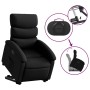 Electric black synthetic leather reclining and lifting armchair by , Armchairs - Ref: Foro24-3204054, Price: 302,97 €, Discou...