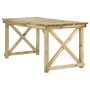 Mesa de jardín de madera 160x79x75 cm de vidaXL, Mesas de jardín - Ref: Foro24-44898, Precio: 166,99 €, Descuento: %