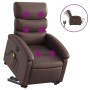 Brown synthetic leather electric lift massage chair by , Armchairs - Ref: Foro24-3204063, Price: 312,68 €, Discount: %