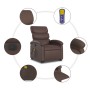 Brown synthetic leather electric lift massage chair by , Armchairs - Ref: Foro24-3204063, Price: 312,68 €, Discount: %