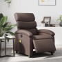 Brown synthetic leather electric reclining massage chair by , Armchairs - Ref: Foro24-3204035, Price: 250,76 €, Discount: %