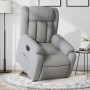 Sillón eléctrico reclinable elevable de tela gris claro de , Sillones - Ref: Foro24-3205340, Precio: 323,46 €, Descuento: %