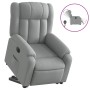 Sillón eléctrico reclinable elevable de tela gris claro de , Sillones - Ref: Foro24-3205340, Precio: 323,46 €, Descuento: %