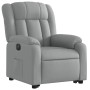 Sillón eléctrico reclinable elevable de tela gris claro de , Sillones - Ref: Foro24-3205340, Precio: 323,46 €, Descuento: %