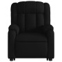 Sillón de masaje eléctrico reclinable elevable tela negro de , Sillones - Ref: Foro24-3205354, Precio: 333,58 €, Descuento: %