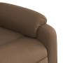 Sillón de masaje eléctrico reclinable elevable tela marrón de , Sillones - Ref: Foro24-3205356, Precio: 367,66 €, Descuento: %