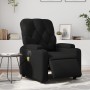 Sillón de masaje reclinable eléctrico cuero sintético negro de , Sillones - Ref: Foro24-3204765, Precio: 291,17 €, Descuento: %