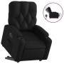 Black synthetic leather electric recliner and lift chair by , Armchairs - Ref: Foro24-3204786, Price: 327,49 €, Discount: %