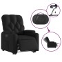 Black synthetic leather electric recliner and lift chair by , Armchairs - Ref: Foro24-3204786, Price: 327,49 €, Discount: %