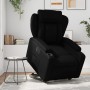 Black synthetic leather electric recliner and lift chair by , Armchairs - Ref: Foro24-3204558, Price: 331,99 €, Discount: %