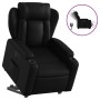 Black synthetic leather electric recliner and lift chair by , Armchairs - Ref: Foro24-3204558, Price: 331,99 €, Discount: %