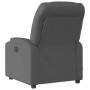 Sillón reclinable de masaje eléctrico tela gris oscuro de , Sillones - Ref: Foro24-3204585, Precio: 285,84 €, Descuento: %