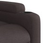 Sillón reclinable elevable tela marrón oscuro de , Sillones - Ref: Foro24-3204601, Precio: 276,50 €, Descuento: %