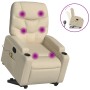 Liegender Fußmassagesessel aus cremefarbenem Stoff von , Sessel - Ref: Foro24-3204617, Preis: 304,11 €, Rabatt: %