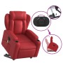 Sillón de majaje elevable eléctrico cuero artificial rojo de , Sillones - Ref: Foro24-3204570, Precio: 343,34 €, Descuento: %