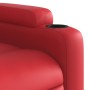 Sillón de majaje elevable eléctrico cuero artificial rojo de , Sillones - Ref: Foro24-3204570, Precio: 343,34 €, Descuento: %