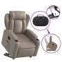 Sillón elevable eléctrico cuero artificial capuchino de , Sillones - Ref: Foro24-3204564, Precio: 329,99 €, Descuento: %