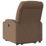 Sillón de masaje eléctrico reclinable elevable tela marrón de , Sillones - Ref: Foro24-3204636, Precio: 327,38 €, Descuento: %